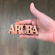 Aruba - Cedar Ornament