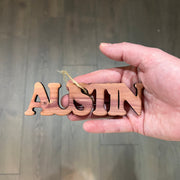 Austin - Cedar Ornament