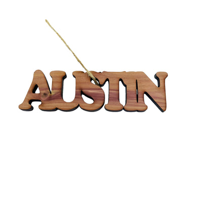 Austin - Cedar Ornament