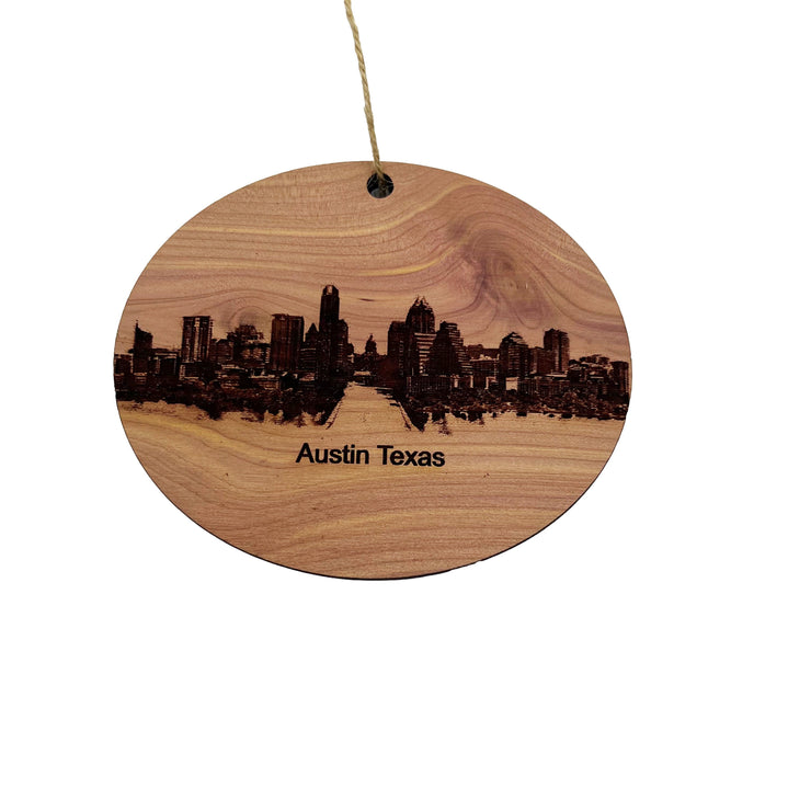 Austin TX - Cedar Ornament