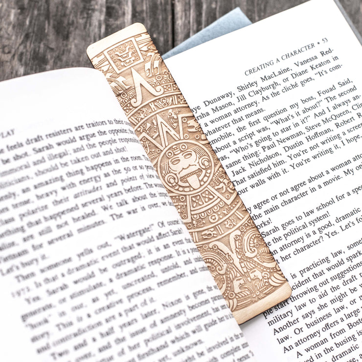 Bookmark - Aztec Calendar