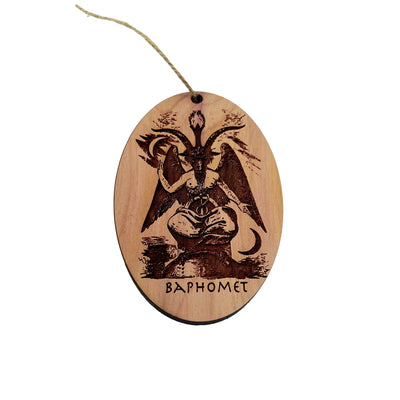 Baphomet - Cedar Ornament