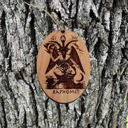 Baphomet - Cedar Ornament