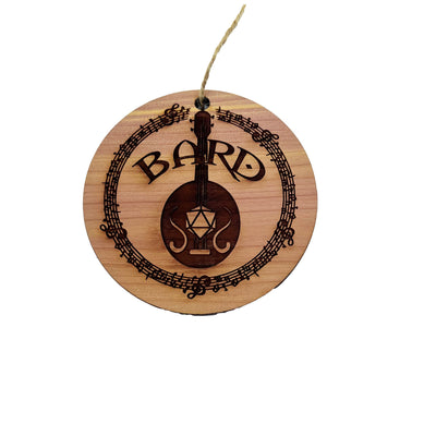 Bard - Cedar Ornament