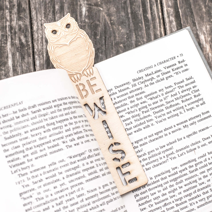 Be Wise - Bookmark