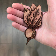 Beet - Cedar ornament