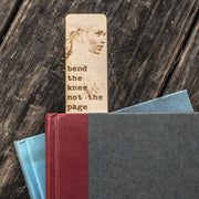 Bookmark - Bend the Knee not the Page