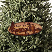 Best Son Ever Eagle Nest - Cedar Ornament