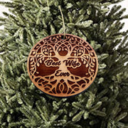 Best Wife Ever Celtic Tree of Life - Cedar Ornament