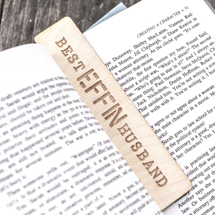 Best Effin Husband - Bookmark