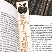 Bookmark - Best Teacher in the Whole Wide World