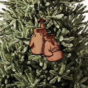 Boxing Gloves - Cedar Ornament