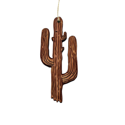 Cactus - Cedar Ornament