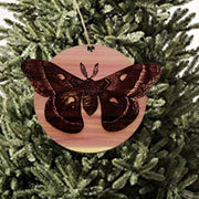 Cecropia Moth - Cedar Ornament