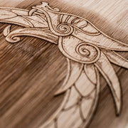 Celtic Dragon - Cutting Board 14''x9.5''x.5'' Bamboo