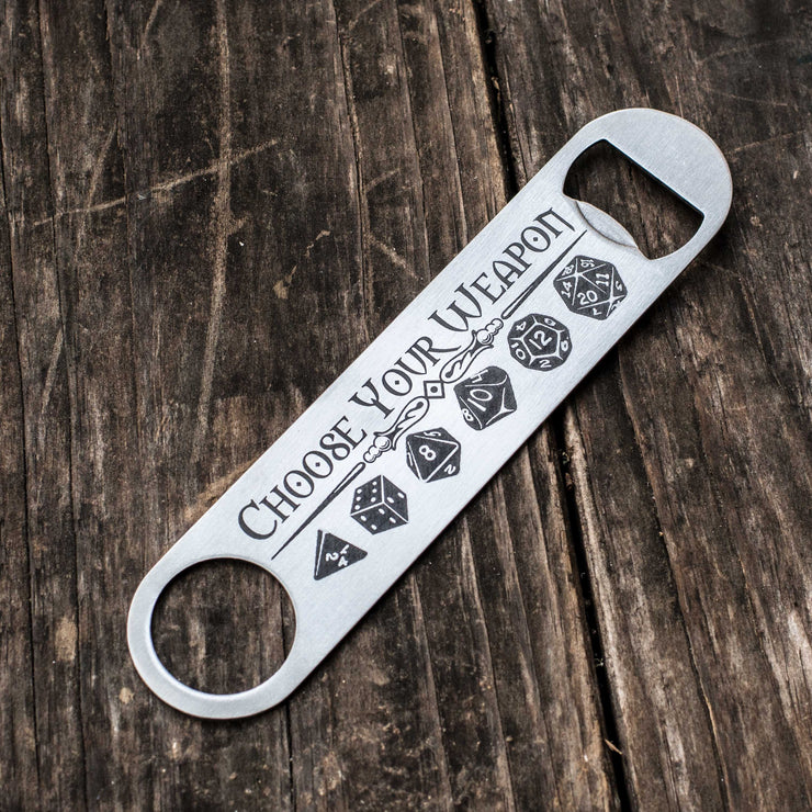 Choose Your Weapon - Bottle Opener