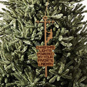 CEDAR Christmas Lights Powered by Your Favorite Lineman - 3x9in Ornament