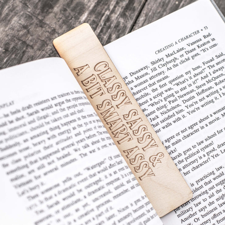 Classy Sassy and a Bit Smart Assy - Bookmark