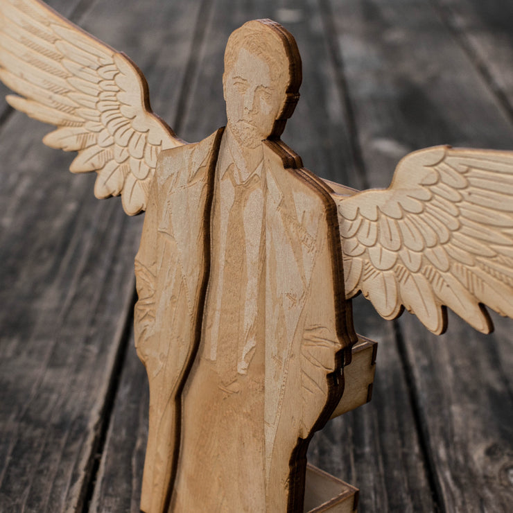 Crafts - Castiel Christmas Tree Topper 15x8x2in UNASSEMBLED