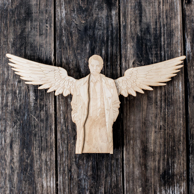 Crafts - Castiel Christmas Tree Topper 15x8x2in