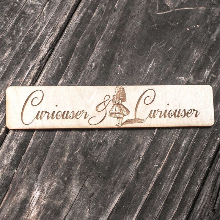Bookmark - Curiouser and Curiouser