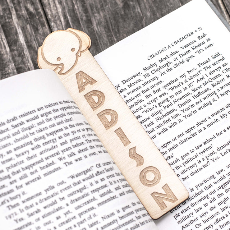 Cute Elephant - Bookmark