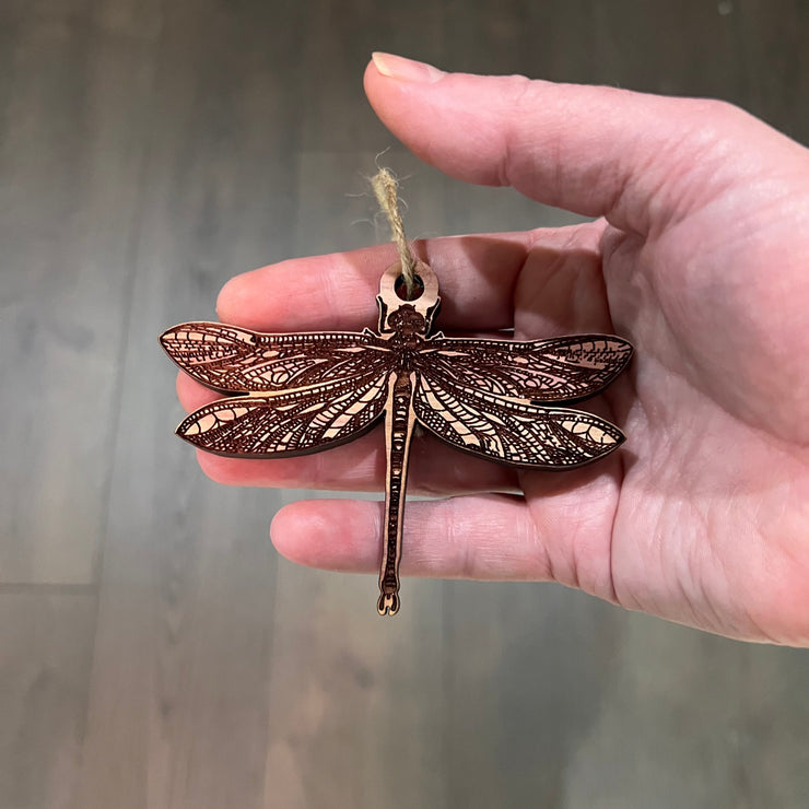 Dragonfly - Cedar Ornament