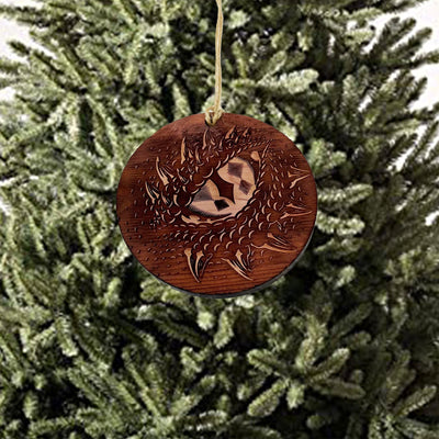 Dragons Eye - Cedar Ornament