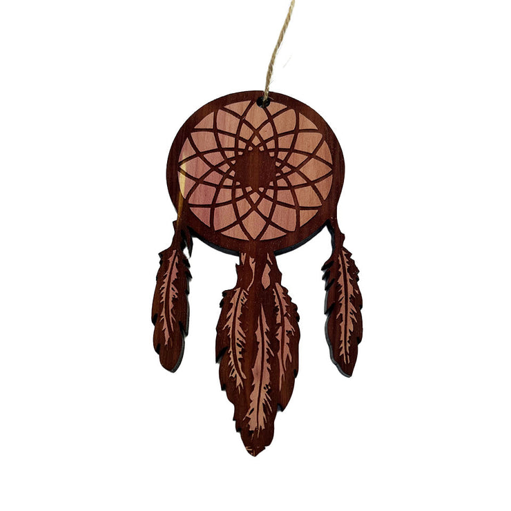 Dream Catcher - Cedar Ornament