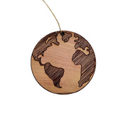 Earth - Cedar Ornament