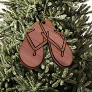 Flip Flops - Cedar Ornament