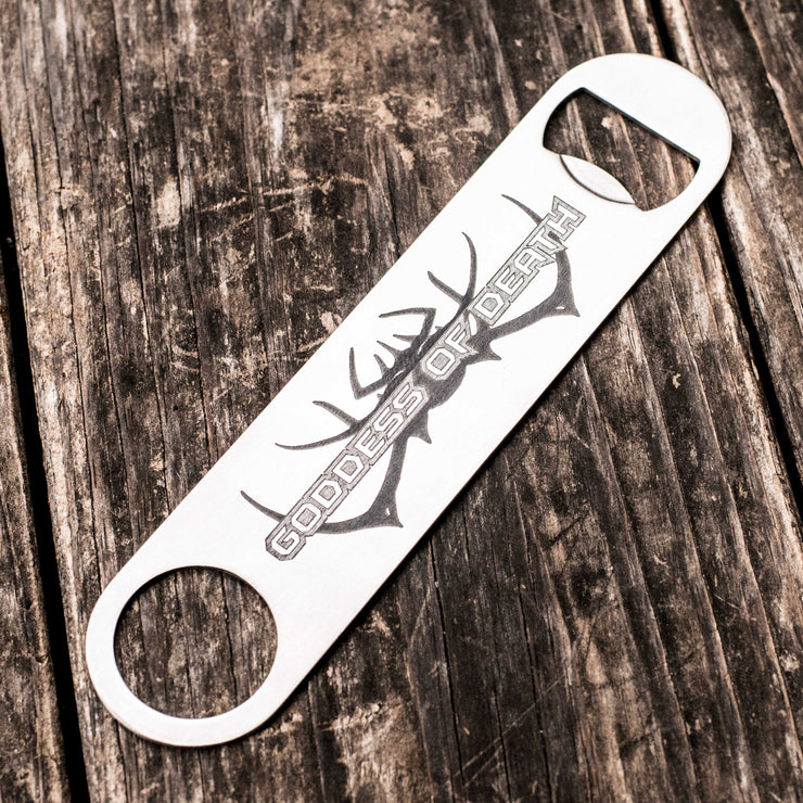 Goddess of Death - Bottle Opener