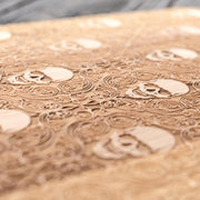 Gothic Baroque Cutting Board 14''x9.5''x.5'' Bamboo