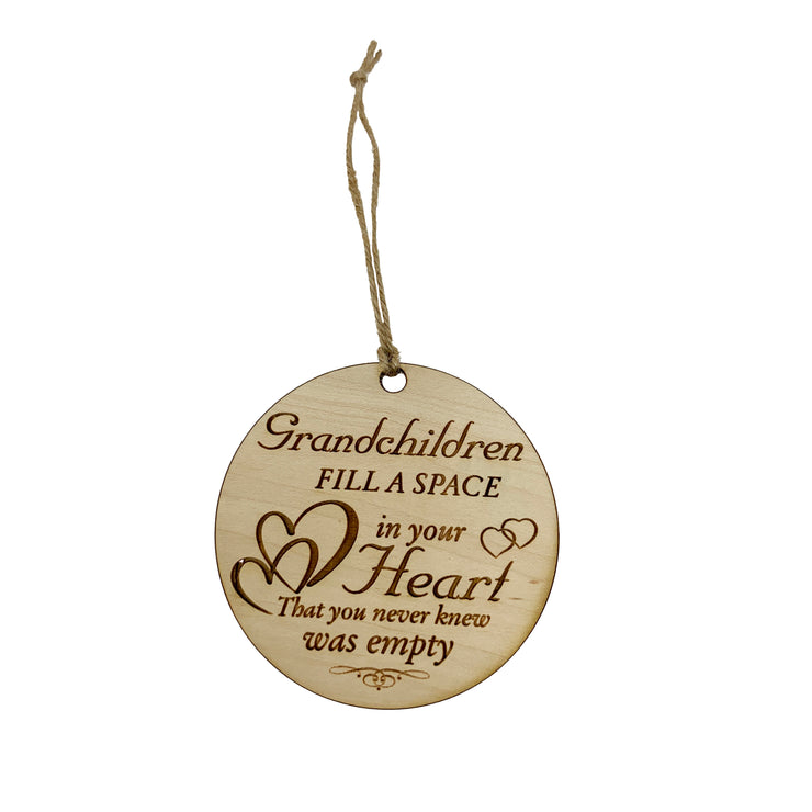 Grandchildren Fill a Space - Ornament