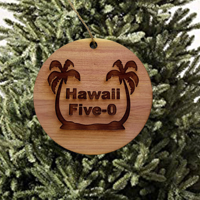 Hawaii Five-0 - Cedar Ornament