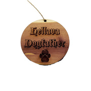 Hellava Dogfather - Cedar Ornament