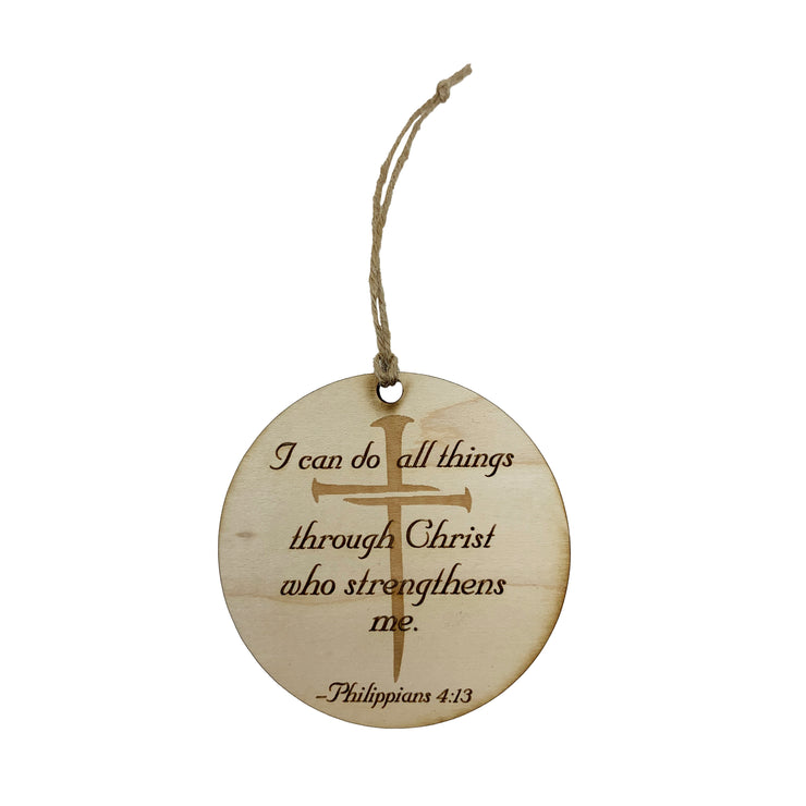 I can do all things through Christ - Ornament