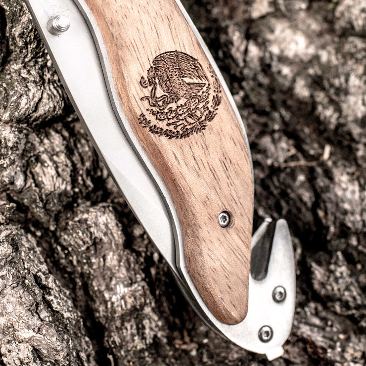 Knife - Mexico Flag 138