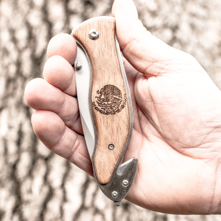Knife - Mexico Flag 138
