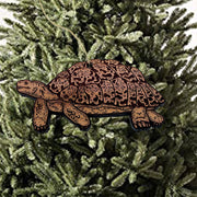 Land Turtle - Cedar Ornament