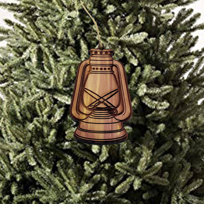 Lantern - Cedar Ornament