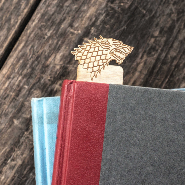 Leaves Wood Bookmark