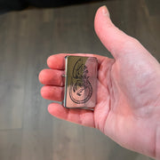 Lighter - Alien Fossil - Chrome