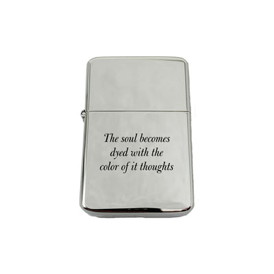 Lighter - The Soul becomes Dyed Marcus Aurelius CHROME