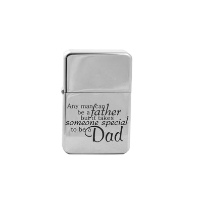 Lighter - Any Man Can Be a Father High Polish Chrome