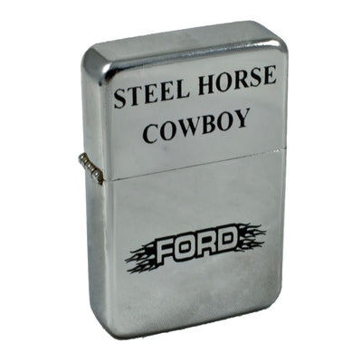 Lighter - Steel Horse Cowboy High Polish Chrome