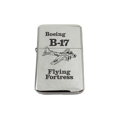 Lighter - B17 Flying Fortress CHROME