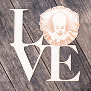 Love Sign - Scary Clown - The Geek Collection