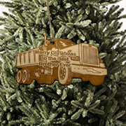 Merry Christmas to the best Brother Ever Dump Truck - Ornament