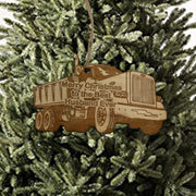 Merry Christmas to the best Husband Ever Dump Truck - Ornament